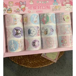 Kuromi Logolu Sticker x 2 Adet