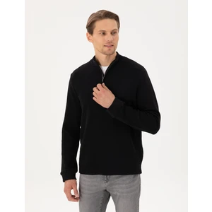 Pierre Cardin Erkek Siyah Regular Fit Sweatshirt 50296505-VR046