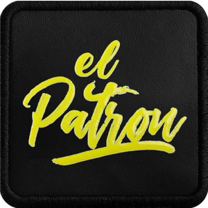 V1 El Patron - 1 Kod Logolu Unisex Siyah Bench (Patch)