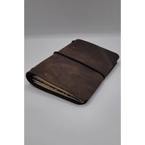 Smögen - %100 Hakiki Deri Pasaport Kılıfı - 3 Defter Hediye