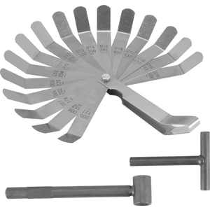 3 Adet Motor Supap Vidası Ayar Anahtarı Aracı Vana Açıklığı Ayar Araçları + Feeler Ölçer 0.005 - 0.020 Inç (Yurt Dışından)