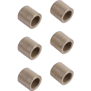 6 Parça Yağlı Sinterlenmiş Bronz Burç Rulman Kolu 8X12X12MM (Yurt Dışından)