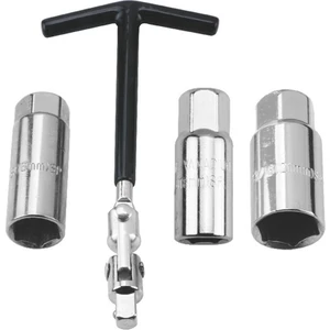 Araba Motosiklet Tamir Aracı Kiti Buji Temizleme Aracı Lokma Anahtar 16MM /18MM/21MMT-KOLU Anahtarı (Yurt Dışından)