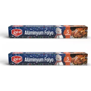 Kış Temalı Alüminyum Folyo 30cm x 5m 10 Micron 2 Adet