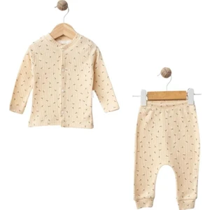 Bebek Takım 2'li Alt Üst Takım Bebek Pijama Takımı