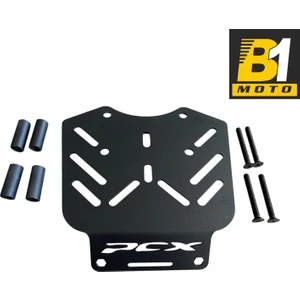Honda Pcx 125/150 Arka Çanta Demiri Siyah 2011-2024 Uyumlu