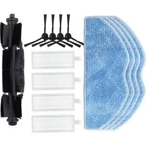 Emporaaium - 29011 Ezvız Re4/ Re4 Plus / Re5 / Re5 Plus Robot Süpürge Parçaları Ana Yan Fırça Paspas Filtre Yedekleri. (Yurt Dışından)