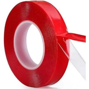 Çift Taraflı Akrilik Silikon Bant Yüksek Mukavemetli 18MM x 2 Metre