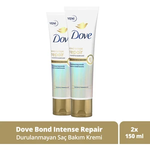 Durulanmayan Saç Bakım Kremi Bond Intense Repair 150 ml X2