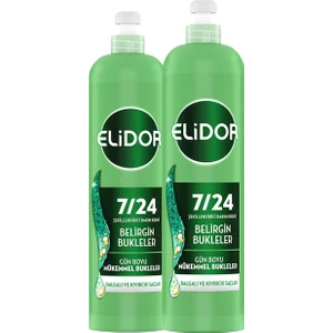7/24 Şekillendirici Saç Bakım Kremi Belirgin Bukleler Dalgalı ve Kıvırcık Saçlar 240 ml X2