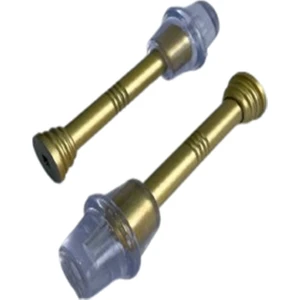 Kapı Stoperi Metal Sarı - 10 cm - 2 Adet