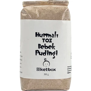 Katkısız Doğal Hurmalı Bebek Pudingi, Muhallebi Karışımı 300 gr +7 Ay