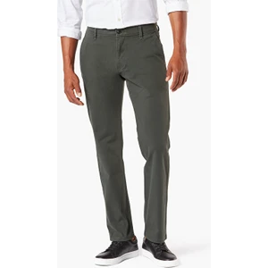 Erkek Düz Gri Smart 360FLEX Ultimate Chino Straight Pantolon
