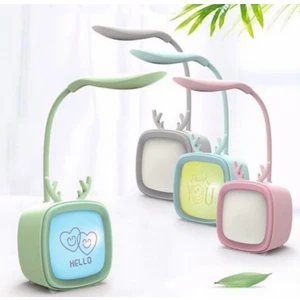 Tv Tasarımlı Kademeli Şarjlı Masa Lambası LED Gece Lambası Akrobatik