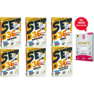 8.sınıf 36 Haftalık Kazanım Deneme Seti