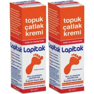 Topuk Çatlak Kremi - Etkili Onarım ve Nemlendirme Özelliği, 2×60 ml