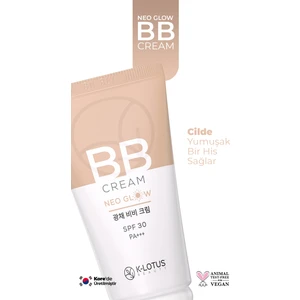 K-Lotus Beauty Neo Glow Aydınlatıcı ve Işıltılı Cilt Orta Kapatıcı BB Krem Spf 30 Pa+++ 45 ml