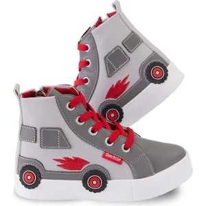 Araba Erkek Çocuk Gri Sneakers Spor Ayakkabı