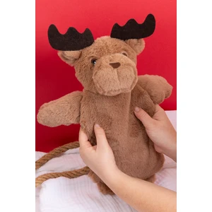 Pelüş Geyik Figürlü Termofor, Sıcak Su Torbası 750 ml