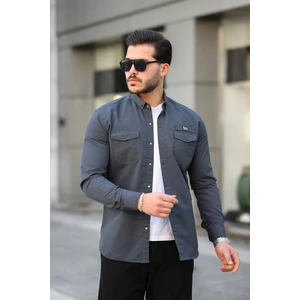 Erkek Çift Cep Paraşüt Kumaş Gömlek