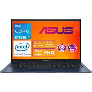 Vivobook 15 I5-1235U 8gb 256GB SSD 15.6" Fhd Windows 11 Pro Taşınabilir Bilgisayar X1504ZA-NJ1020 010