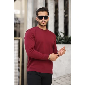 Erkek Sıfır Yaka Pamuklu Triko Kazak