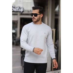 Erkek Sıfır Yaka Pamuklu Triko Kazak