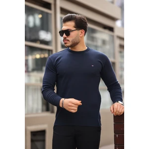 Sıfır Yaka Triko Kazak