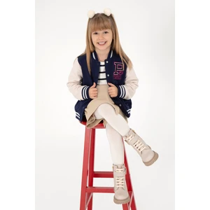 U.S. Polo Assn. Kız Çocuk Lacivert Bomber Kolej Ceket 50298491-VR033