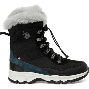 U.s. Polo Assn. Gloppe 4pr Siyah Erkek Çocuk Çizme