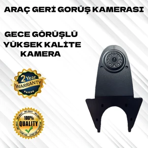 Araç Geri Görüş Kamerası Kuş Bakışı Gece Görüş Özelliği ile Yüksek Kalite Siyah