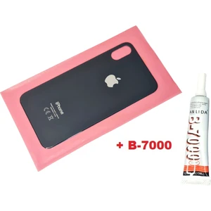 Iphone x Arka Pil Batarya Kapağı (CAM+B-7000) Siyah