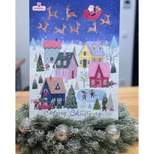 Christmas Advent Calendar Chocolate Yılbaşı Takvim Çikolata