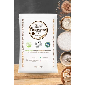 Taş Değirmenden Gurme & Organik Organik Ekşi Mayalı Ekmek Yapımına Özel Tam Buğday Unu - 5 Kilo