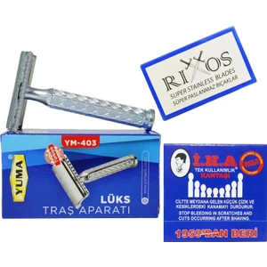 Tıraş Makinesi, Tıraş Bıçağı ve Kantaşı Seti