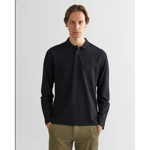 Erkek Siyah Regular Fit Polo Yaka Logolu Polo 2424331T.5