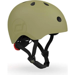 Scoot And Ride Çocuk Kaskı S-M Olive 5-7 Yaş İçin Güvenli ve Şık Tasarım