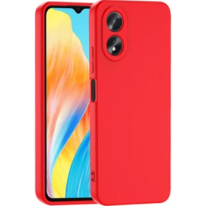 Oppo A38 Kılıf Dışı Silikon Içi Kadife Kamera Lens Korumalı Lansman Kılıf