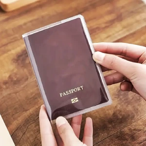 Şeffaf Pasaport Kılıfı - Pasaport Cüzdanı - Pasaport Koruma Kabı - Pasaport Koruyucu - Pasaportluk 1 Adet