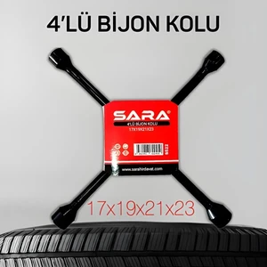 4 Lü Bijon Anahtarıbijon Kolu 17X19X21X23 Yerli Üretim