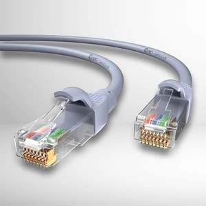 Kablo 2m Cat6 Utp Network-Ağ-Ethernet Patch Kablosu Lszh 24 Awg (Gri)