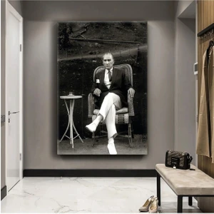 Mustafa Kemal Atatürk Kanvas Tablo