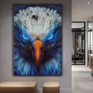 Zevahir Mobilya Dekorasyon Kartal Kanvas Tablo