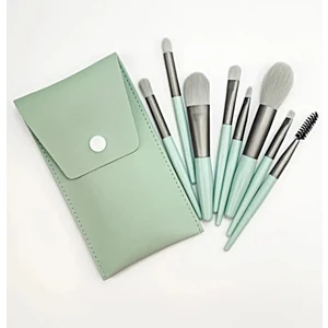 8'li Renkli Fırça Özel Kılıflı Makyaj Fırça Seti