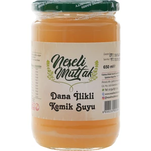 Neşeli Mutfak Dana Ilikli Kemik Suyu 650 gr
