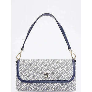 Tommy Hilfiger Kadın Mavi Monoplay Kapaklı Çapraz Çanta