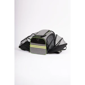 Brave Paws Yıkanabilir Kedi ve Köpek Çantası Hawaii Fileli  Gri Renkli