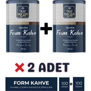 Ahi Sultan Form Kahvesi 8 Farklı Kahve ve Spirulina Içerikli 100 G +100G