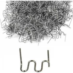 500 Adet 0.8 mm Tampon Plastik Parça - Tamir İçin Zımba Teli