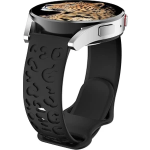 Huawei Watch Gt Gt2 Gt3 Gt4 42MM/MAGIC 2/amazfit 20MM Kordon Leopar Desen Yumuşak Silikon Kordon